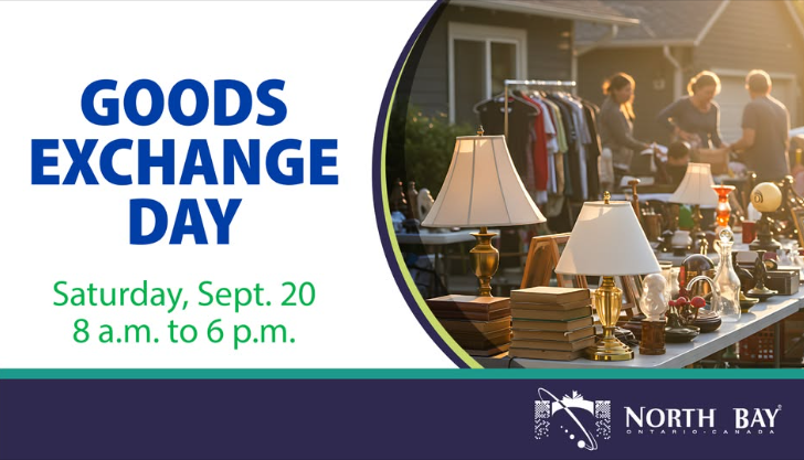 Goods Exchange Day is this weekend