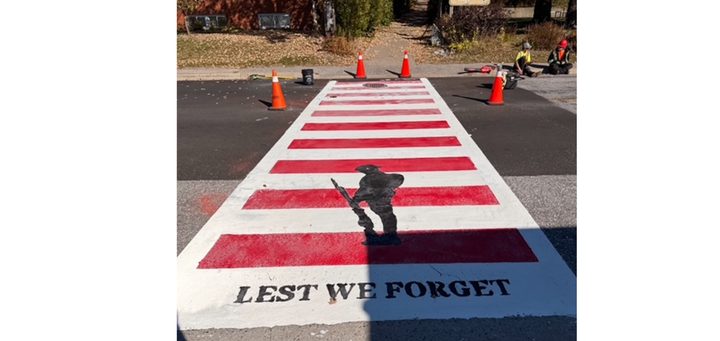 Crosswalks Painting Donated