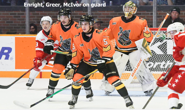 Hounds nip Battalion 4-3