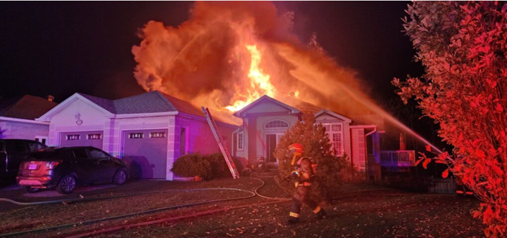 Seven teens safely evacuated