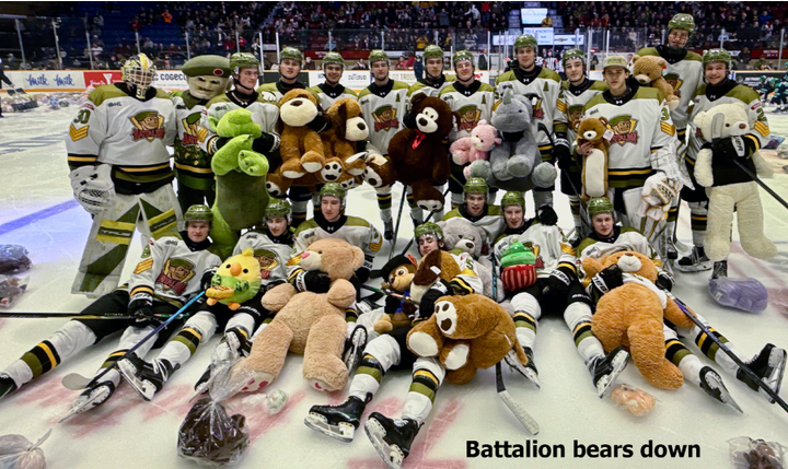 Troops put Guelph on shelf