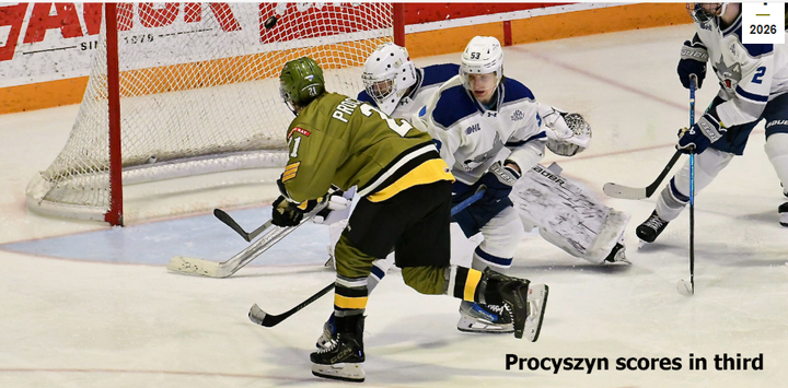 Battalion wins 5-2 for split