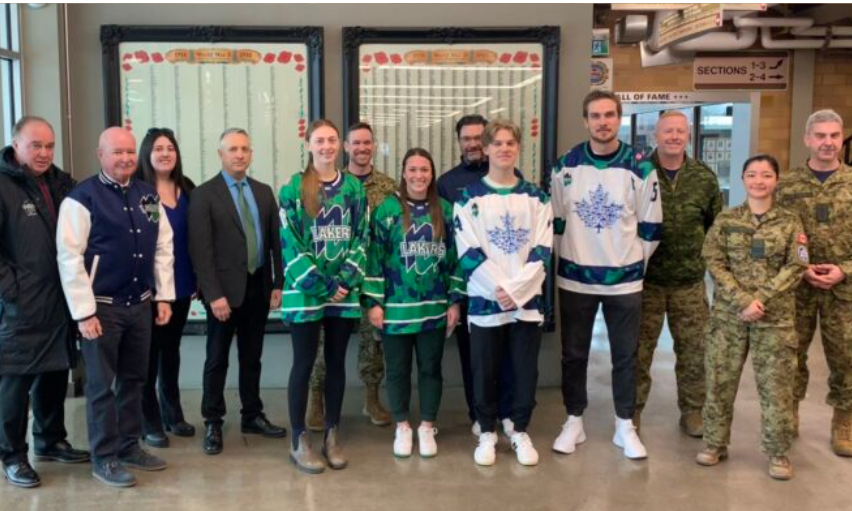 Military appreciation games coming up for the Lakers