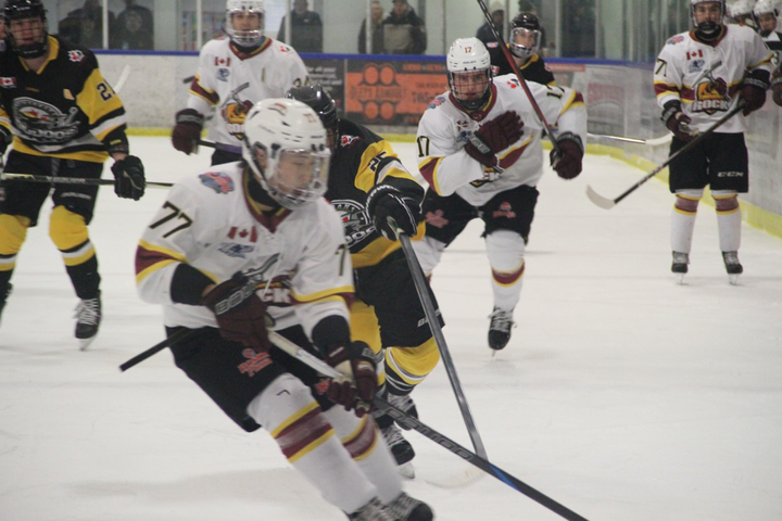 Rousselle registers hat trick in Voodoos win over Rock