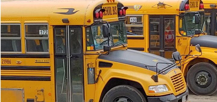 Some Alouette school bus routes in service