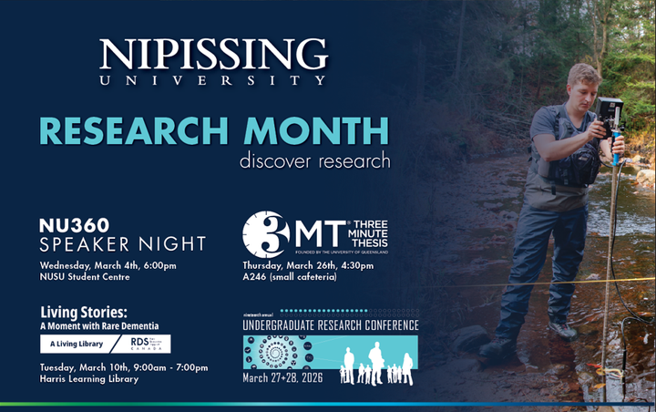 Community invited to discover impact of Nipissing research
