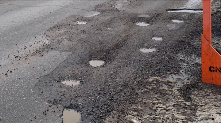 Pothole season is here
