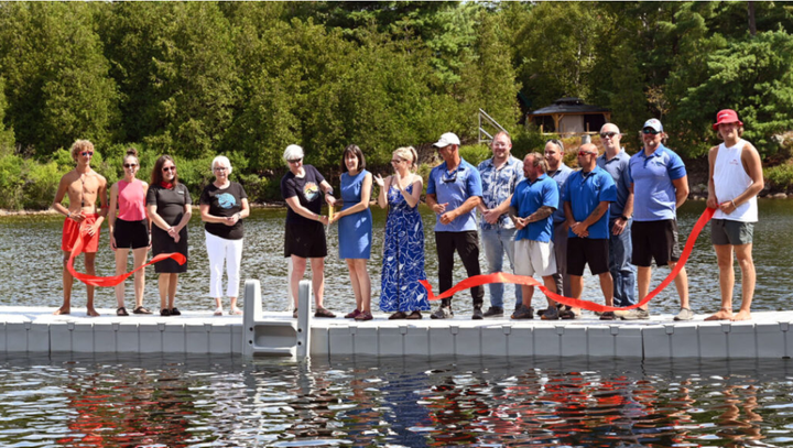 City reinstalling freshwater docking system pool