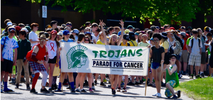 It’s Trojans Parade for Cancer Day