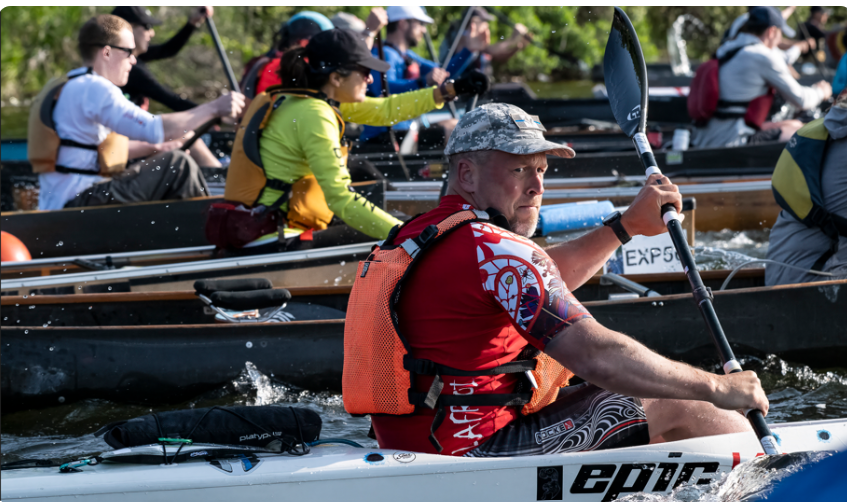 High Winds No Match for Determined Paddlers