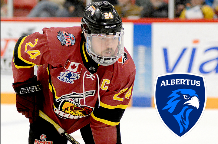 Rock captain Cyr commits to NCAA D-III Albertus Magnus