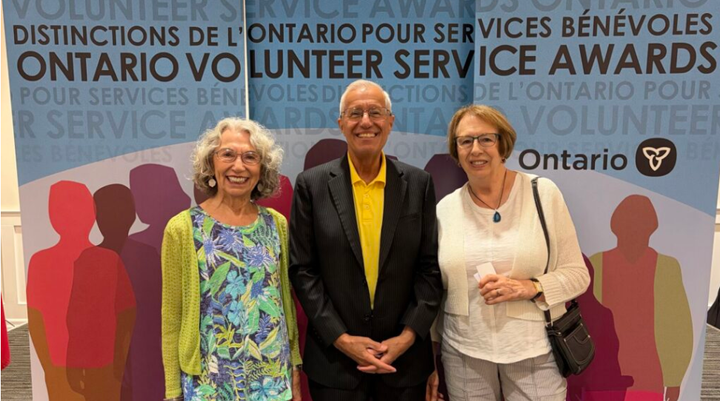 Area volunteers honoured for their contributions