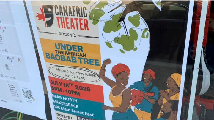CanAfric Theatre presenting dinner-theatre experience on Saturday