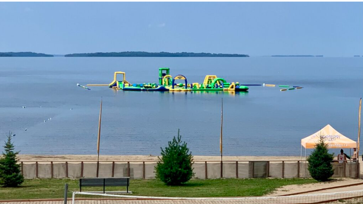 Splash N Go opens at Shabogesic Beach
