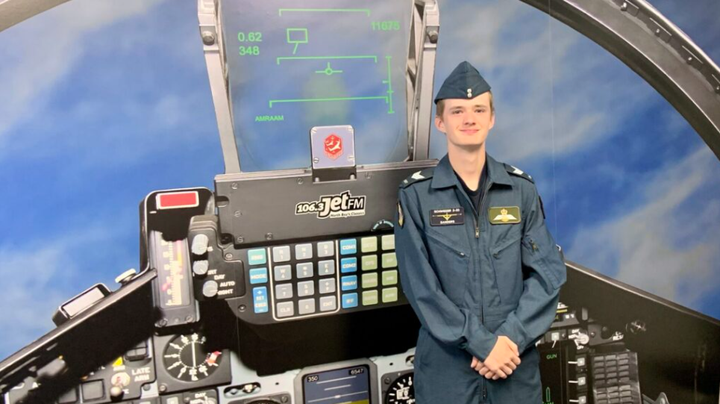 New glider pilot sets sights on possible career in aviation