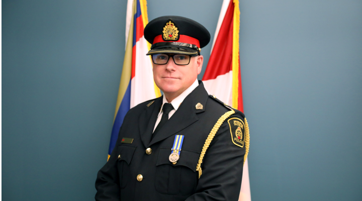 A homecoming for new city police deputy chief