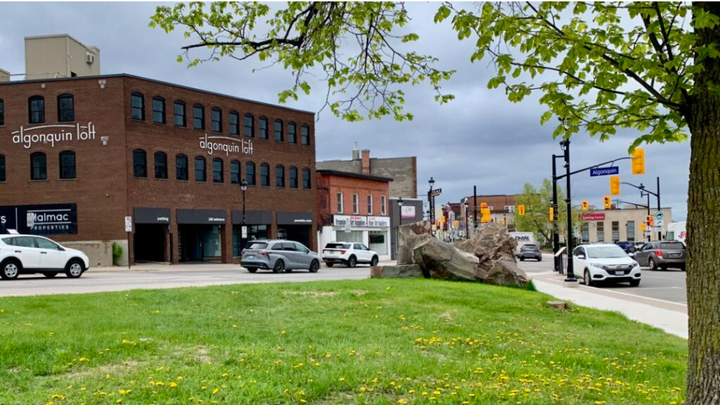 City preparing parkette for plaque installation