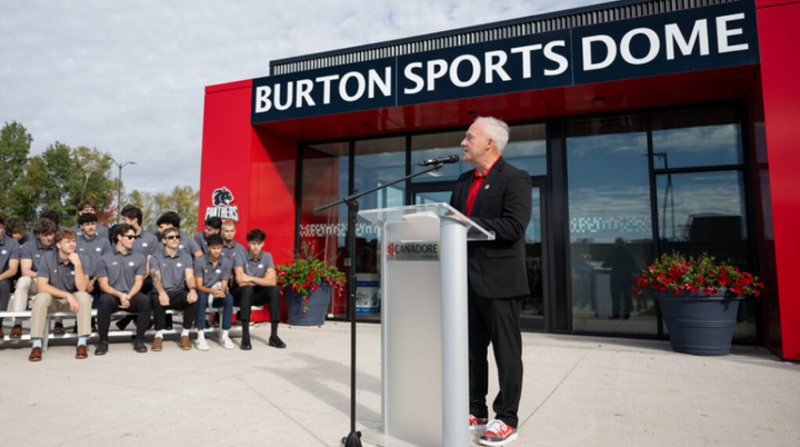 Canadore names sports dome after former President and CEO